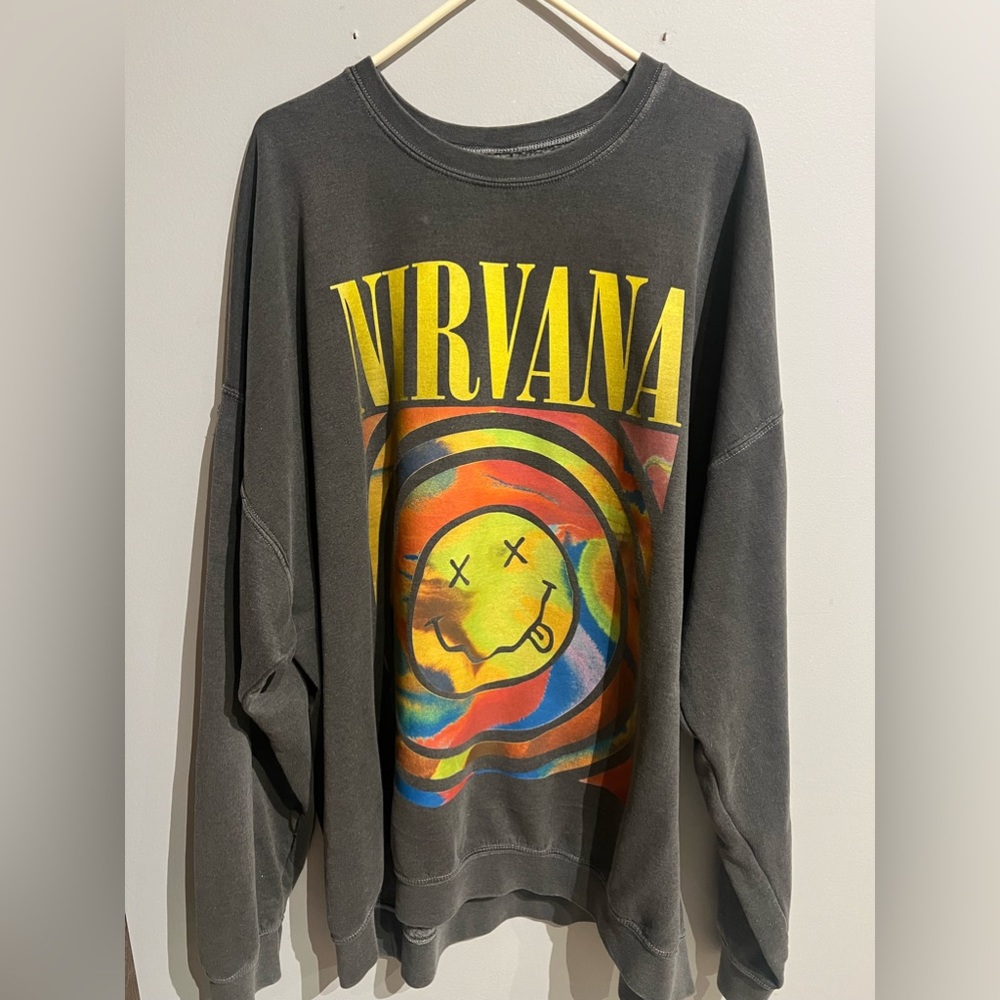 COPY - Nirvana oversized crew neck